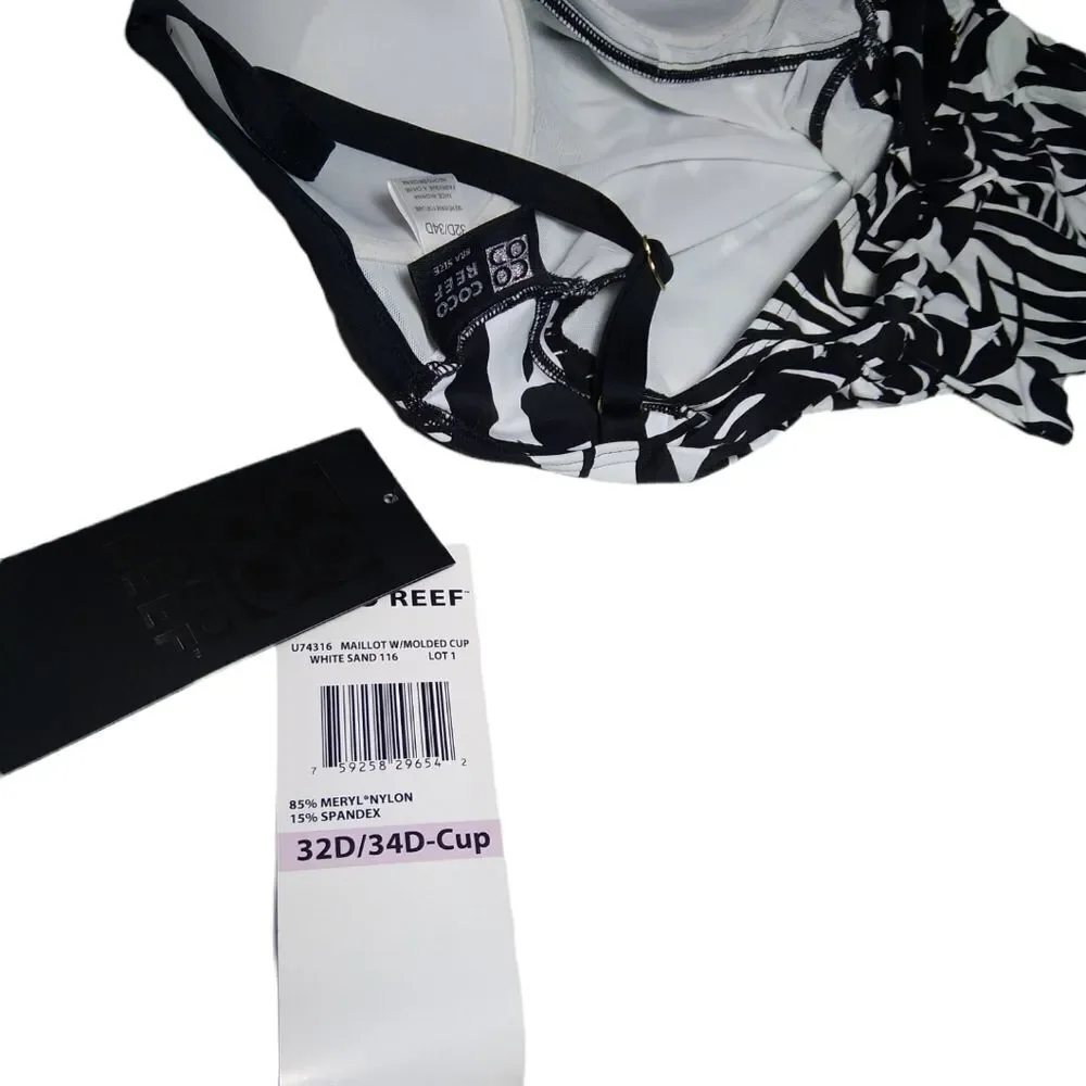 NEW Coco Reef one piece swimsuit 32-34 D - Picture 7 of 8